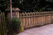 Alnwick - The Lion Bridge - Palisade in Stone