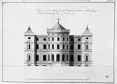 Dalquharran Castle South Elevation