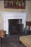 Library Fireplace