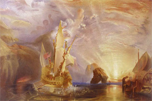 'Ulysses deriding Poleyphemus' by JMW Turner