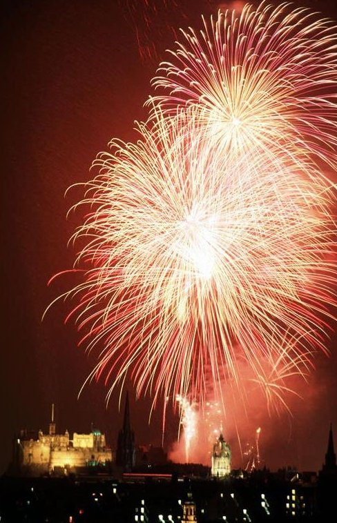 Edinburgh Festival fireworks