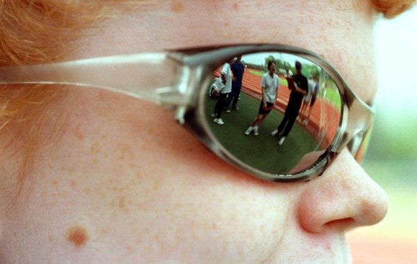 Visually impaired athletes