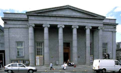 Photograph of assembly rooms, Aberdeen.