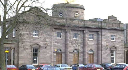 Photograph of Montrose Academy, built 1815.