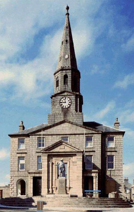 Photograph of Peterhead town house, built 1788.