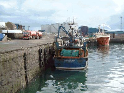 Blubber Box Quay, Peterhead.