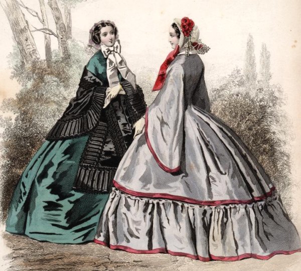 Crinolines of 1865