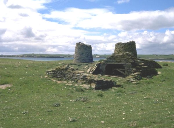 Kelp kilns on Papa Stronsay