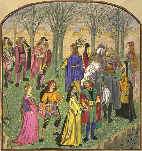 Mediaeval costumes.