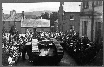 Tank at Newton Stewart