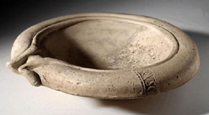 Photograph of a Roman food-preparation vessel.