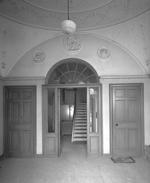 Photograph of lobby, Viewfield House, Dunfermline.