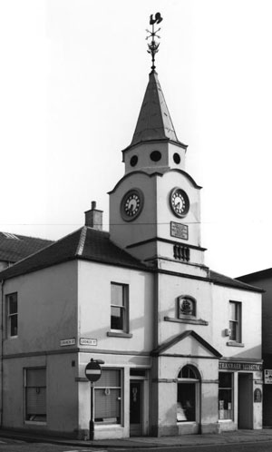 Photograph of Stranraer town house, built 1776-77.