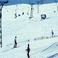 The Ski slopes of the Cairngorm